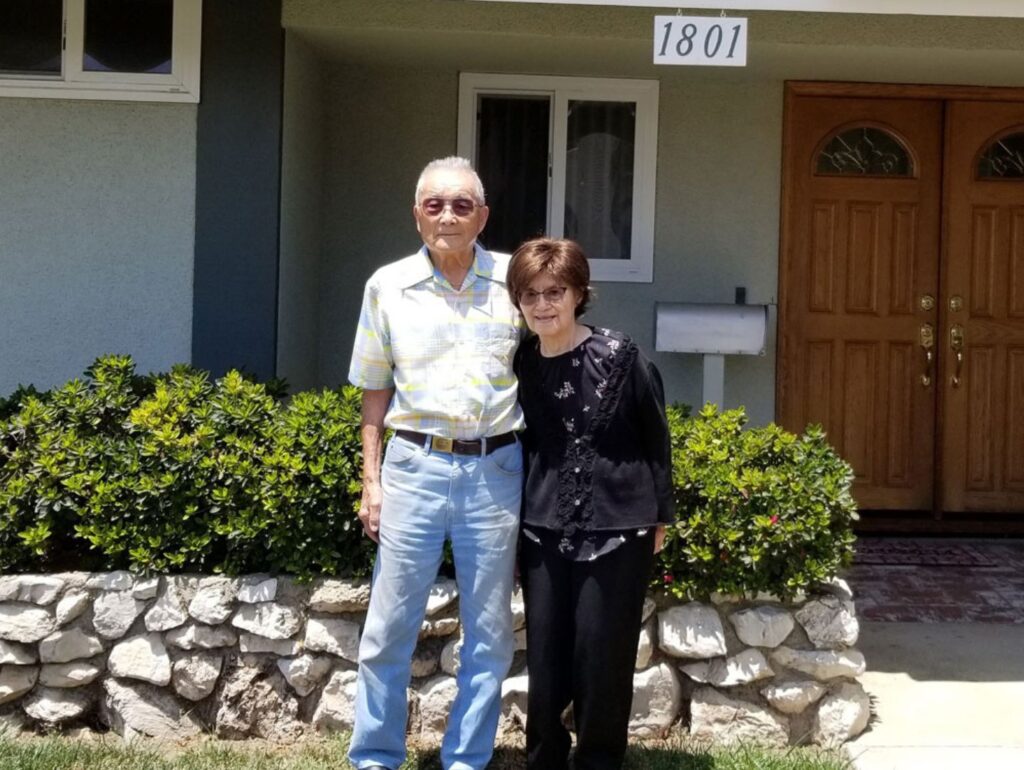 Tom Yoshio Oki, 104, and his wife, Yuki “Suzie” Oki, 103.